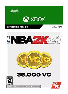 Nba 2k21: 35,000 Vc - Xbox One [código Digital]