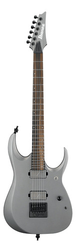 Guitarra elétrica Ibanez RGD Axion Label RGD61ALET de nyatoh metallic gray matte com diapasão de ébano de macassar