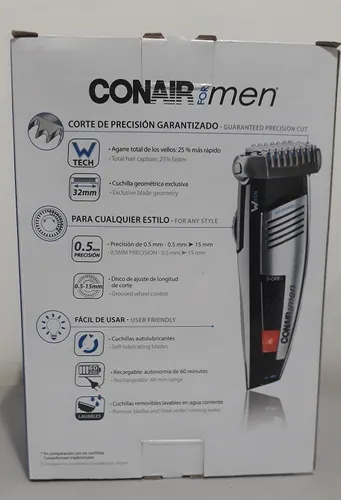 Cortadora De Barba Conair E846ar Recargable