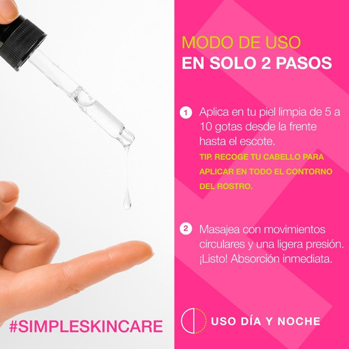 Imagen 7 de 7 de Serum Ácido Hialurónico Reforzado Con Vitamina B5 Alga Roja
