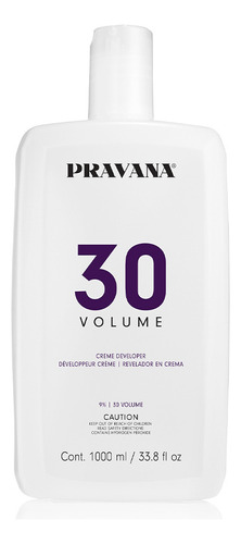  Peroxido 20 Vol De 1 Litro Pravana Tono 30 vol