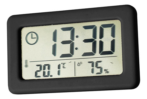 Reloj De Pared C Negro C Negro 9,6 Cm X 5,8 Cm X 1 Cm