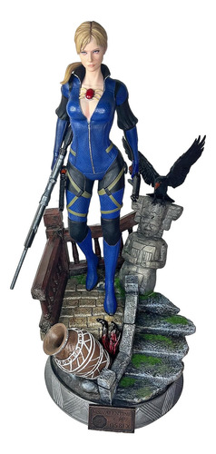 Jill Valentine Resident Evil 5 1/6 35cm Action Figure 3d
