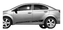 Comprar Vinilo Auto Chevrolet Aveo Franjas Calcos Laterales + Capot