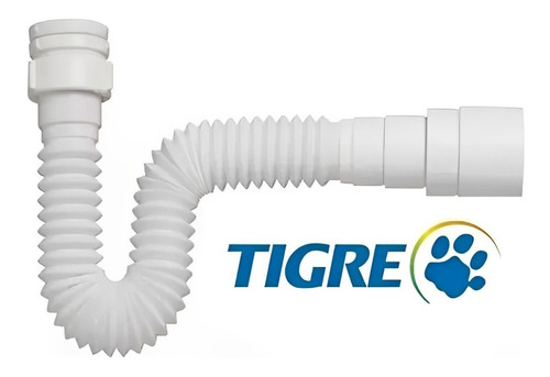 Sifão Sanfonado Ajustável Tubo Multiuso Universal Tigre