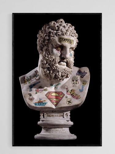 Imagen 2 de 10 de Pinturas De Arte Urbano Colección Estatuas