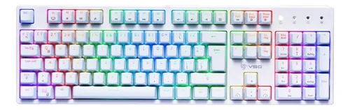 comprar Teclado Mecanico 100% Vsg Alnilam Rgb White, Switch Brown