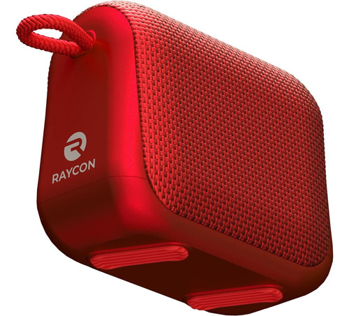 Parlante Inalambrico Rojo Microfono Impermeable Raycon