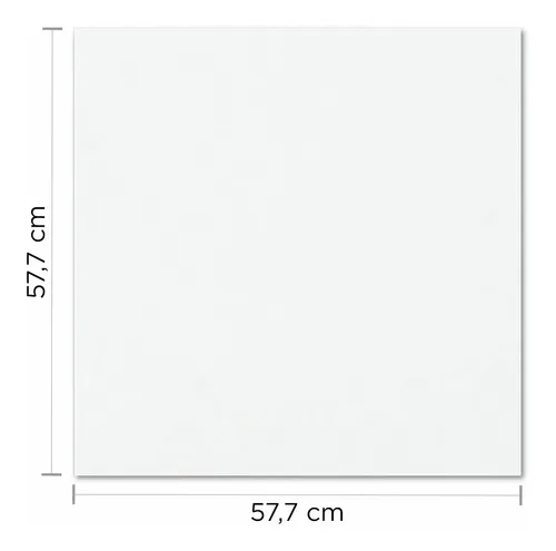 Porcelanato San Lorenzo White Pulido Blanco Satin 57x57 R 1a