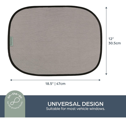 Parasol Para Ventana De Automovil Universal Upf 50