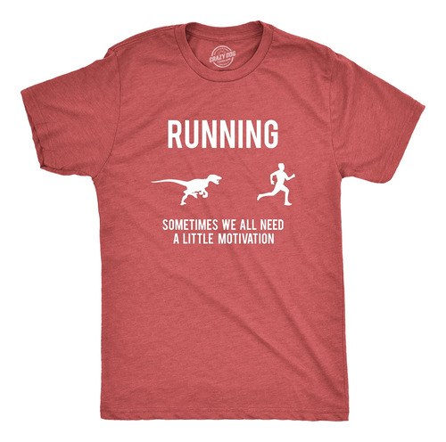 Motivación Para Correr Para Hombre Raptor Chase Camiseta Div