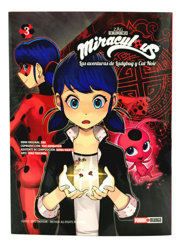 Miraculous Ladybug Vol. 3 Manga De Zag, Panini México, 2023