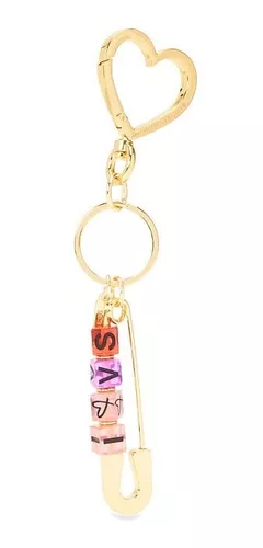 Chaveiro Victorias Secret Pin Charm Keychain Alfinete Gd