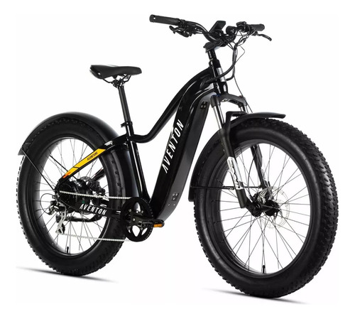 Bicicleta Electrica Paso A Paso Aventon Adventure Fire Negro