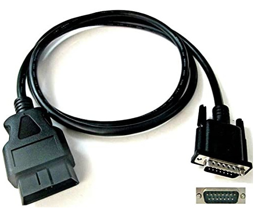 Obd2 Obdii Cable Fits Cen Tech Code Reader Scanner Mode...