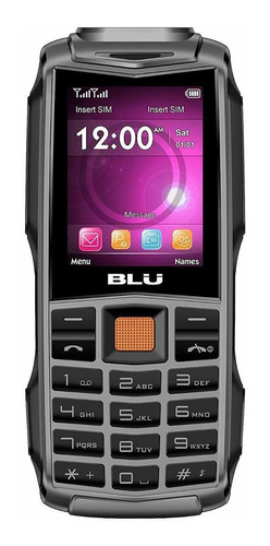 BLU Flash 2.4 Dual SIM 32 MB gris pizarra 32 MB RAM