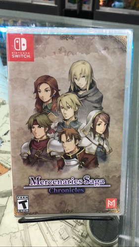 Mercenaries Saga Chronicles - Switch Fisico Nuevo Sellado 