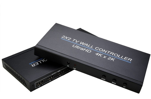 Imagem 2 de 7 de Processador De Video Wall Hdmi 2 X 2 Suporte 4k 60hz