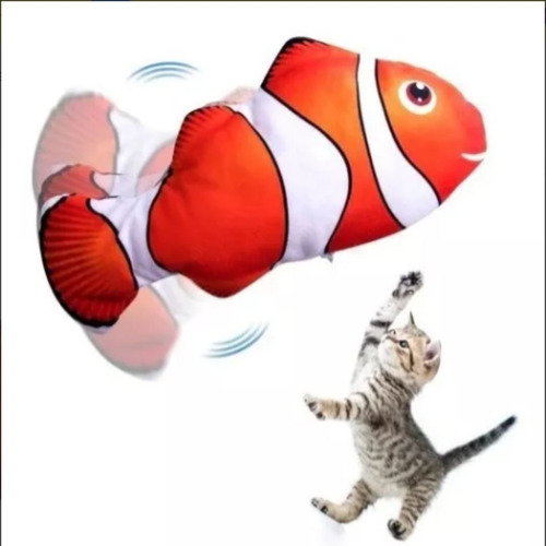 Pez Juguete Para Gato Electronico Pescado Pez Que Se Mueve