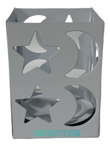 Imagen 4 de 7 de Portavela Metal Deco Souvenir Porta Velas Pintados X12 U