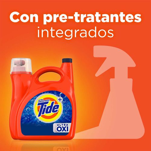 Detergente Liquido Tide High Ultra Oxi 59 Lavadas 2.48l