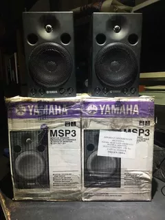 Monitores De Estudio Yamaha Msp3