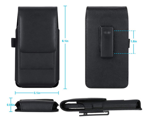 Funda Para Samsung Galaxy S20, Negro/soporte/cuero