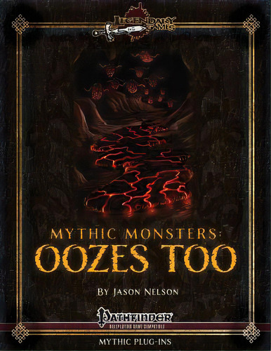 Mythic Monsters: Oozes Too, De Nelson, Jason. Editorial Createspace, Tapa Blanda En Inglés