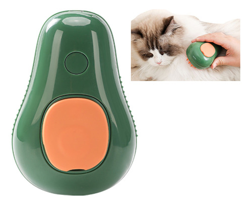 Cepillo Vaporizador Cat Steamer Brush 3 En 1 Para Mascotas B