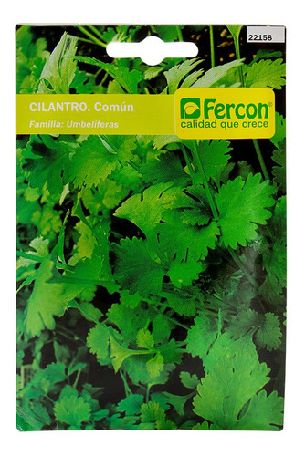 Semillas Hortaliza Cilantro Fercon-verde