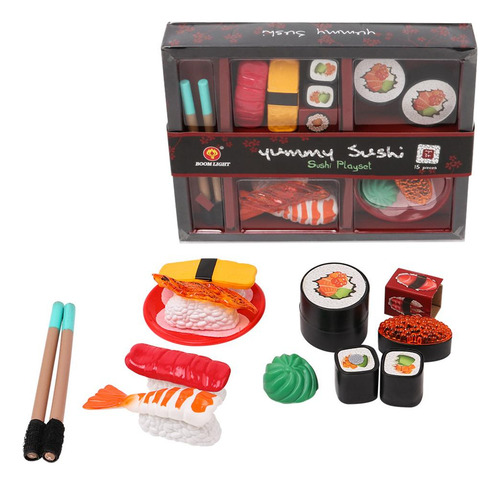 Simulación Comida Caja De Sushi Japonés Niño De