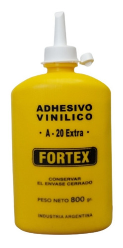 Cola Vinilica Adhesiva Fortex X 800gr Madera Carpintero Pico