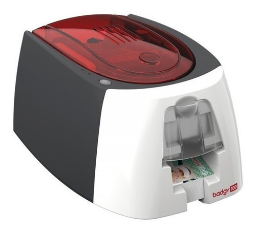 Imagen 1 de 9 de Impresora Evolis Badgy 100 260 X 300dpi Usb 2.0 Negro/bla /v