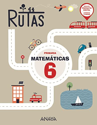 Matematicas 6 Rutas - Pellicer Iborra Carmen