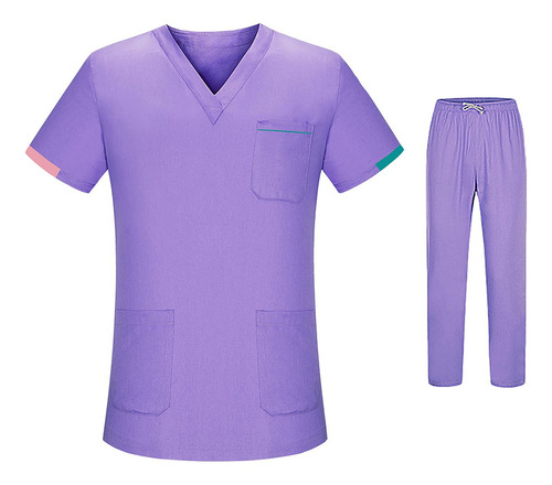 Conjunto De Uniforme Para Enfermería, Trajes De Trabajo De