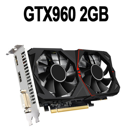 Tarjeta Gráfica Geforce Gtx960 Gddr5 De 4 Gb, 28 Nm, 1140 Mh