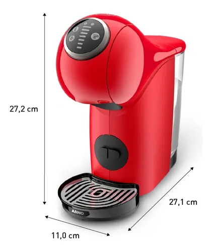 Cafeteira Nescafé Dolce Gusto Genio S Plus Dgs3 Vermelha Cor Vermelho