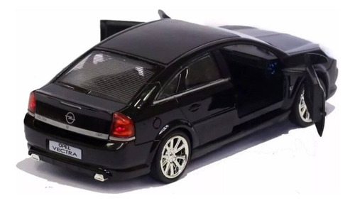 Miniatura Vectra Com Luz E Som Preto 1:32
