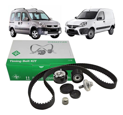 Kit Correia Dentada Renault Kangoo 1.6 16v 2015 2016 Ina