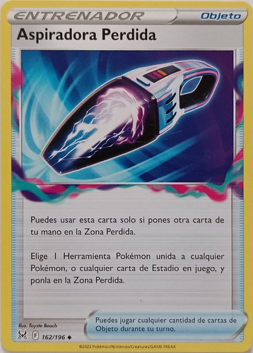 Pokémon Tcg Aspiradora Perdida 162/196 (español)