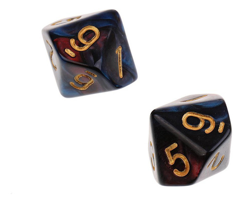 Dados Poliédricos D10 De 20 Piezas, Dados Caras Para Juegos