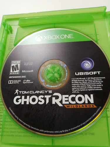 Videojuego Ghost Recon Wildlands Para Xbox One