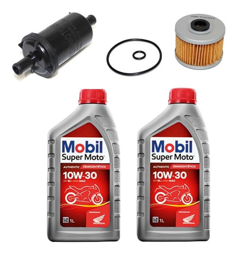 Kit Troca Mobil Óleo Honda Xre300 Cb300 Fvc022 S410210202001