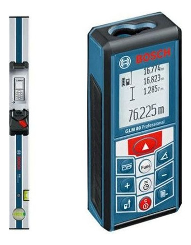 Medidor De Distância Á Laser Glm 80 C/ Regua R60 - Bosch