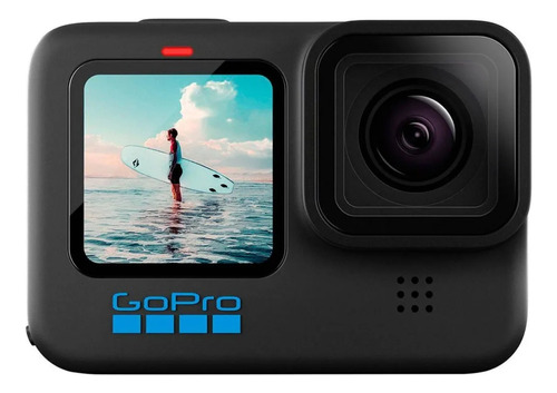 Cámara Gopro Hero 10 negra impermeable WiFi de 23 MP y 5.3 K