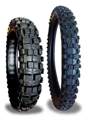 Llantas 120/80-18 Y 90/90-21 Calluda 8 Capas Dm200, Dm250 + Tipo De Válvula Presta