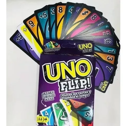 Juego De Cartas Uno Flip Diversion Total Para Todos