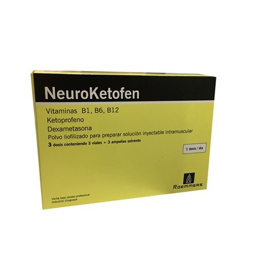 Neuroketofen 3+3 Inyectable