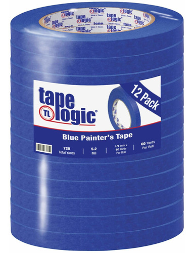 Poly Bag Guy Tape Logic Cinta Pintor Mil Yarda Azul Fm