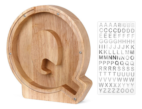 Alfabeto De Juguete Personalizado De Madera O5 Para Niños Y